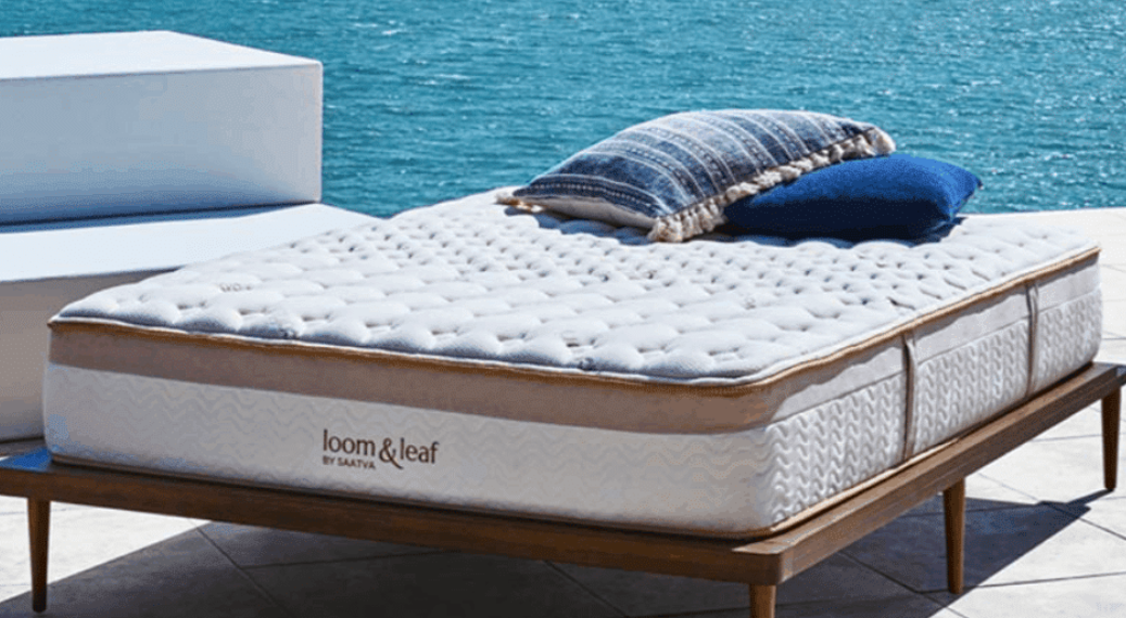 loom and leaf mattress with pillow top cover